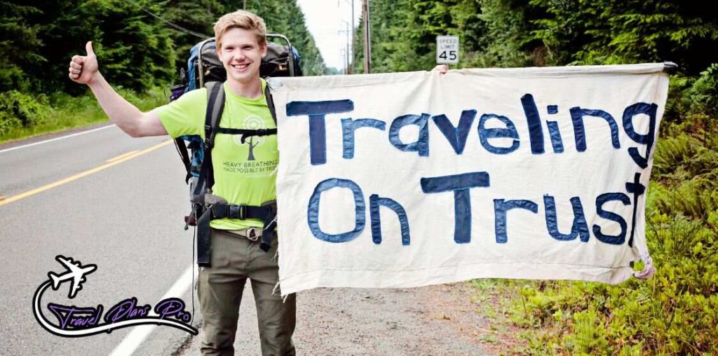 when traveling for free, hitchhike 